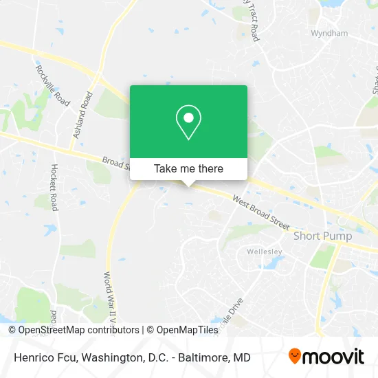 Henrico Fcu map