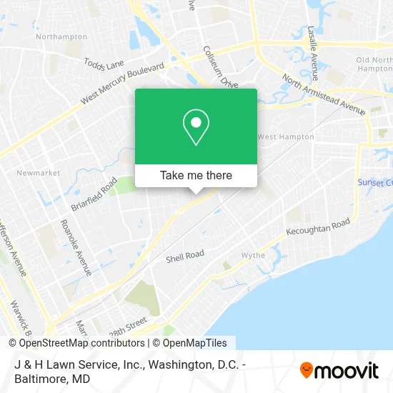 J & H Lawn Service, Inc. map