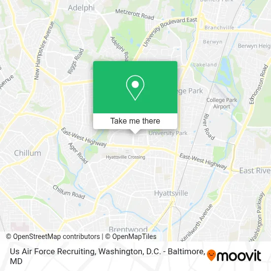 Us Air Force Recruiting map