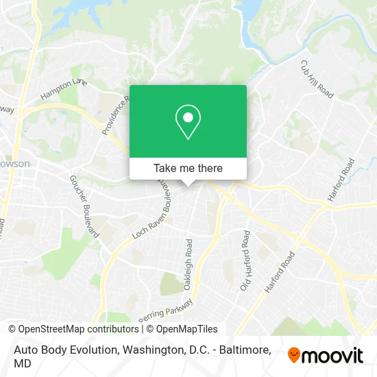 Auto Body Evolution map