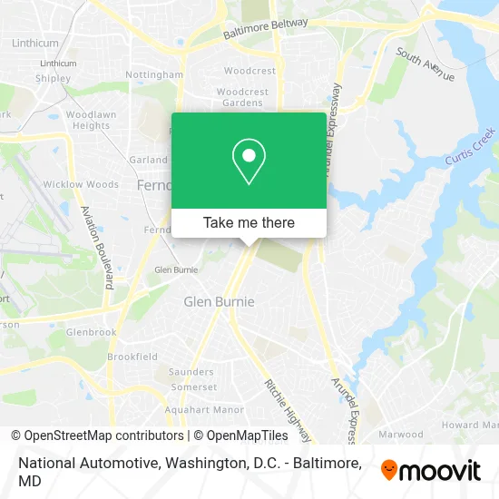 National Automotive map