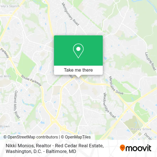 Nikki Monios, Realtor - Red Cedar Real Estate map