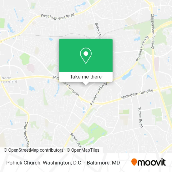Pohick Church map