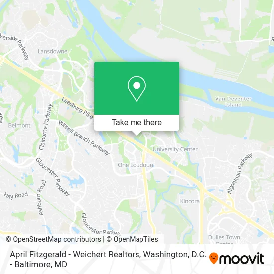 April Fitzgerald - Weichert Realtors map