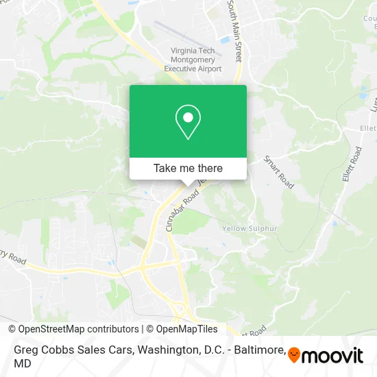 Greg Cobbs Sales Cars map