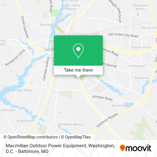 Macmillan Outdoor Power Equipment map