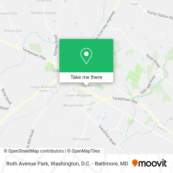 Roth Avenue Park map