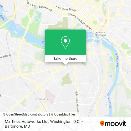 Martinez Autoworks Llc. map