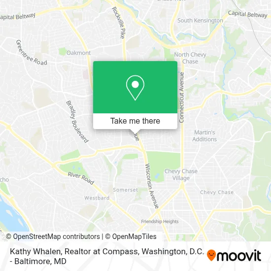 Kathy Whalen, Realtor at Compass map