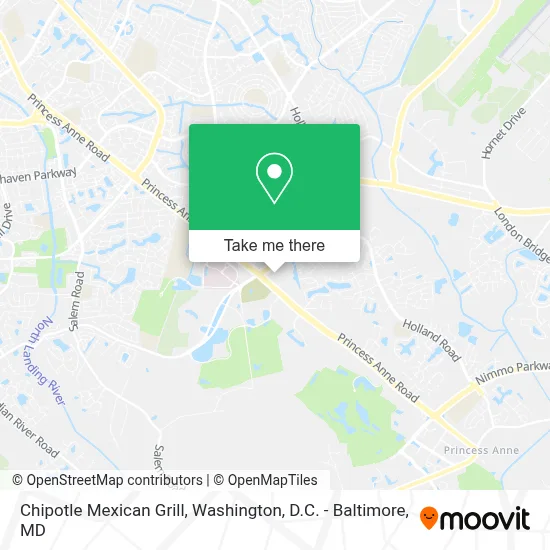 Chipotle Mexican Grill map