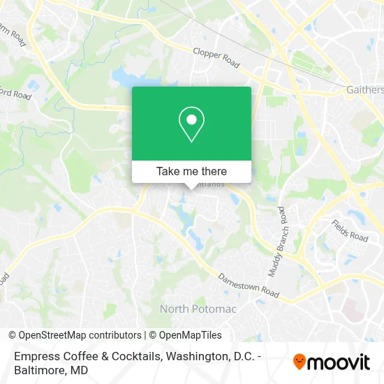 Empress Coffee & Cocktails map