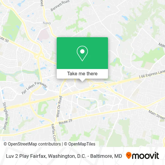 Luv 2 Play Fairfax map