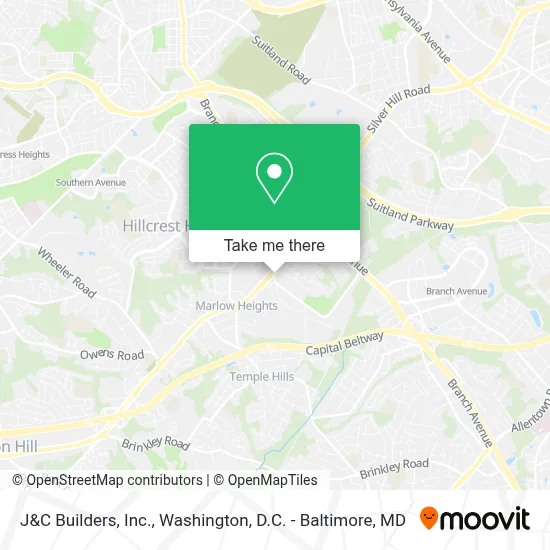 J&C Builders, Inc. map