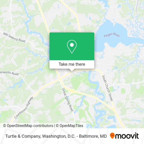 Turtle & Company map