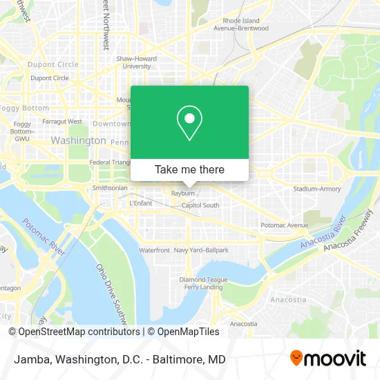 Jamba map