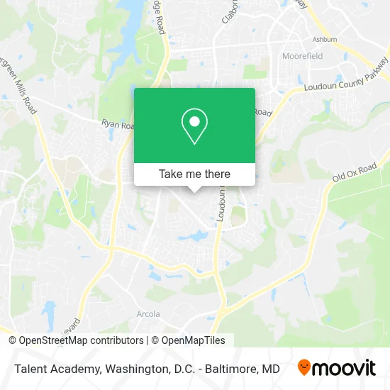 Talent Academy map