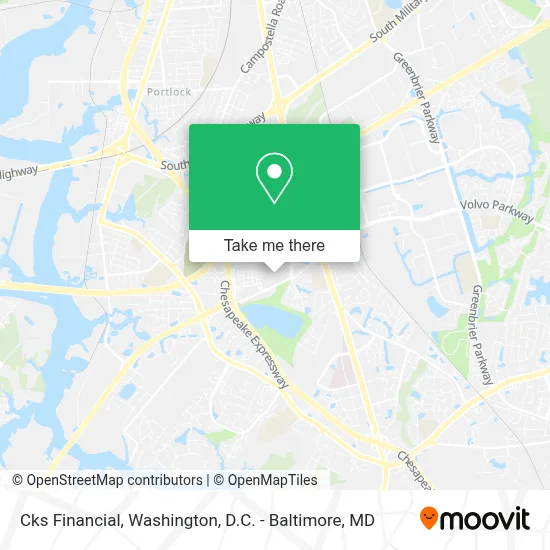 Cks Financial map