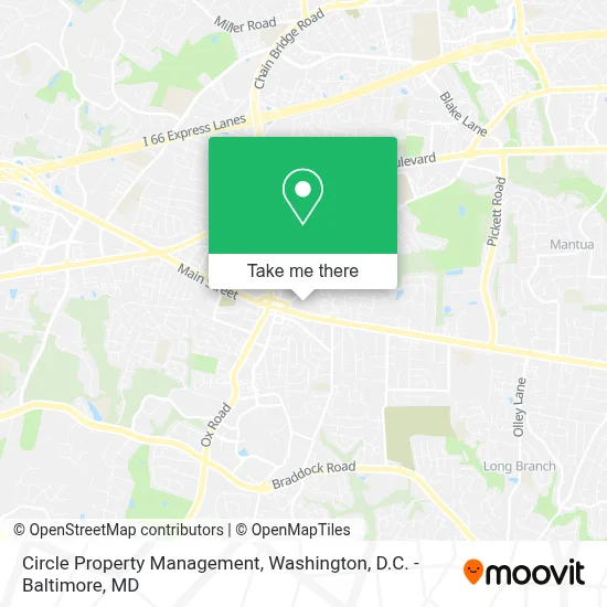 Circle Property Management map