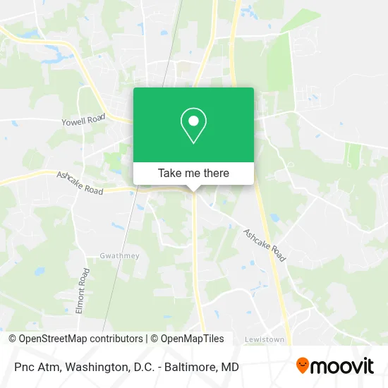 Pnc Atm map
