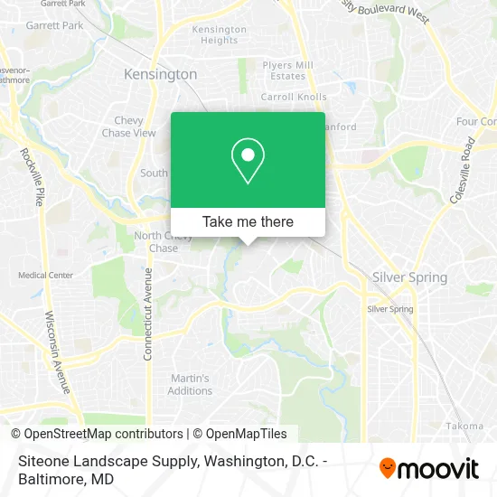 Siteone Landscape Supply map