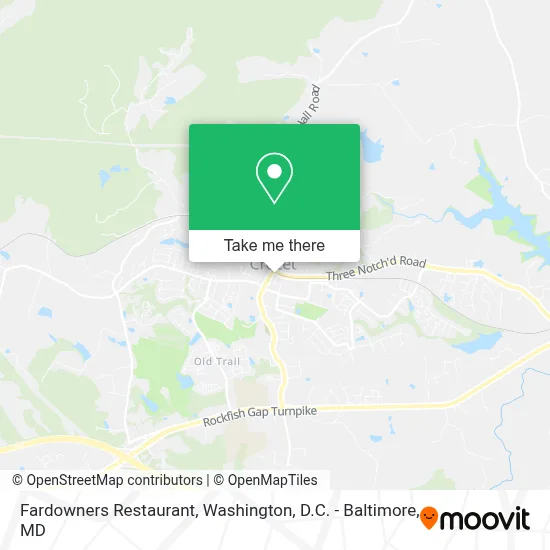 Fardowners Restaurant map