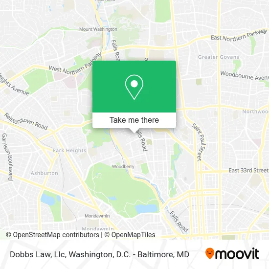 Dobbs Law, Llc map