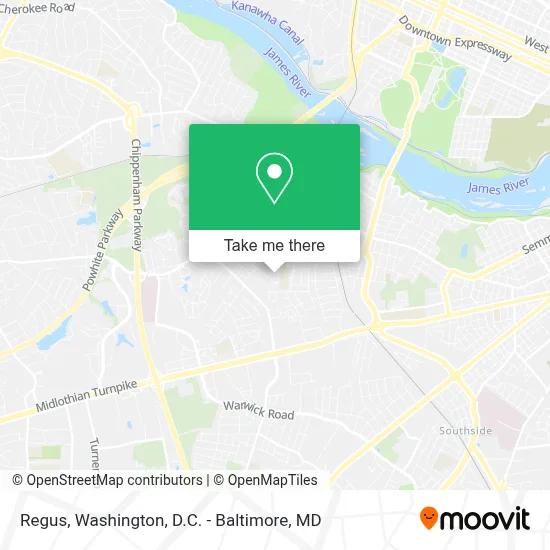 Regus map