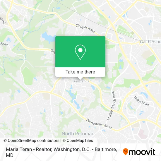 Maria Teran - Realtor map