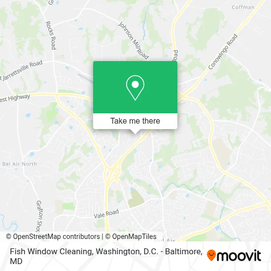 Fish Window Cleaning map