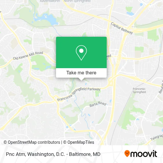 Pnc Atm map