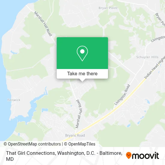 That Girl Connections map