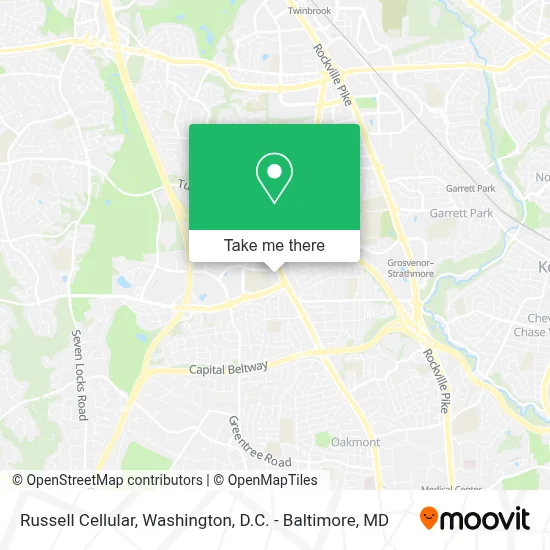 Russell Cellular map