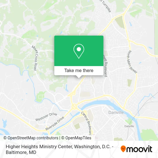 Higher Heights Ministry Center map