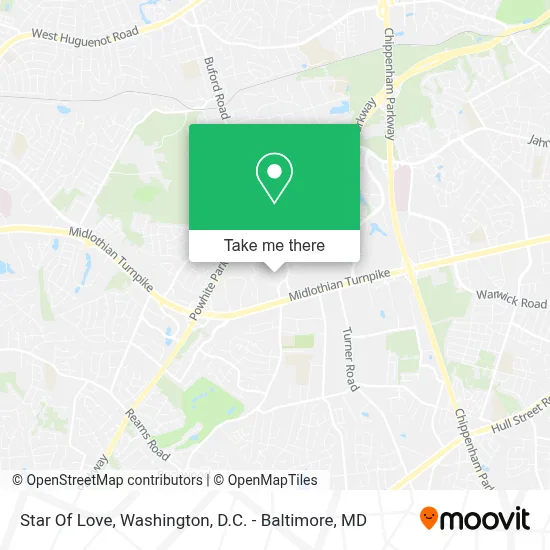 Star Of Love map