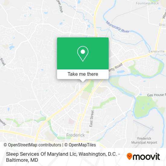 Sleep Services Of Maryland Llc map