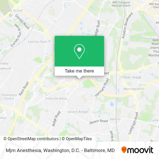 Mjm Anesthesia map