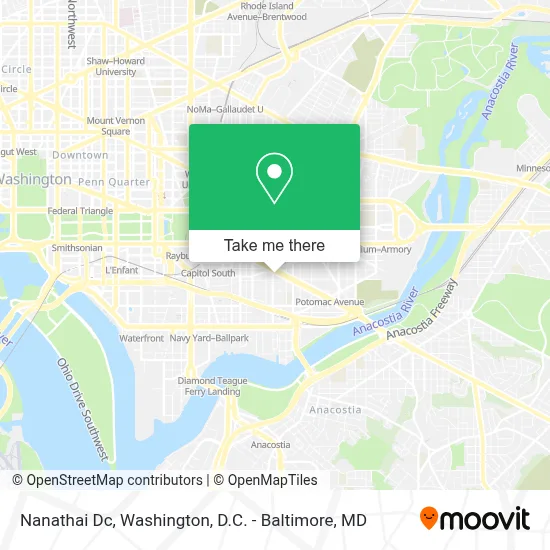 Nanathai Dc map