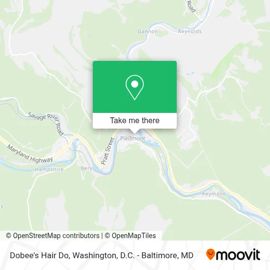 Dobee's Hair Do map