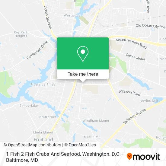 1 Fish 2 Fish Crabs And Seafood map