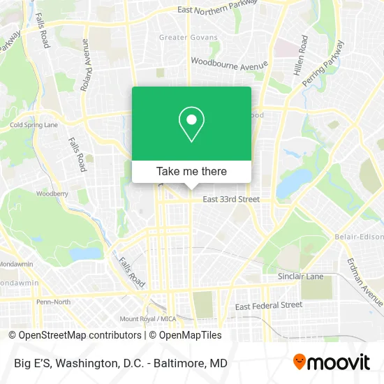 Big E’S map