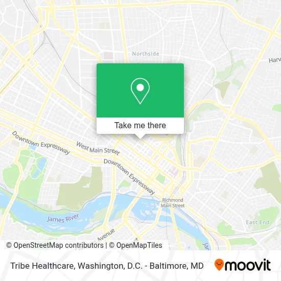 Tribe Healthcare map