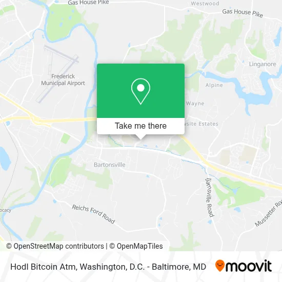 Hodl Bitcoin Atm map