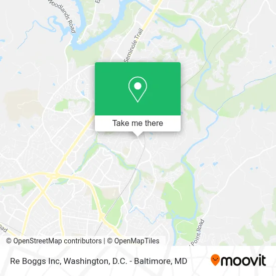 Re Boggs Inc map