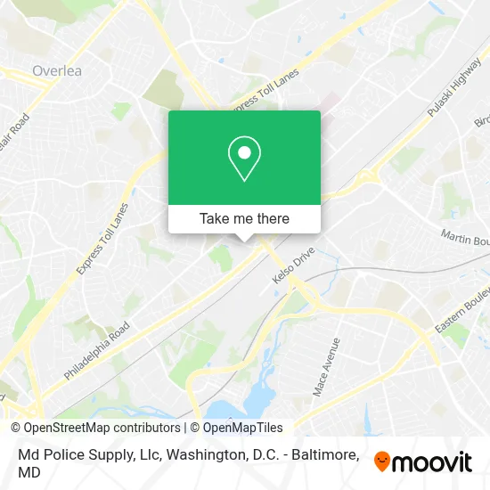 Md Police Supply, Llc map