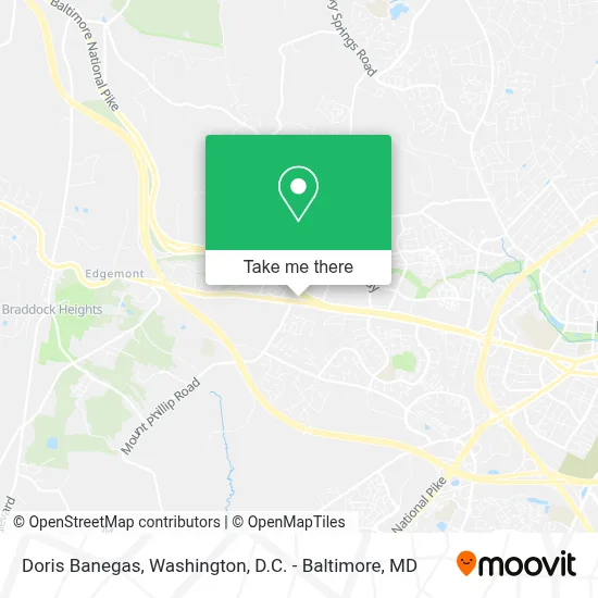Doris Banegas map