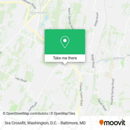 Sra Crossfit map