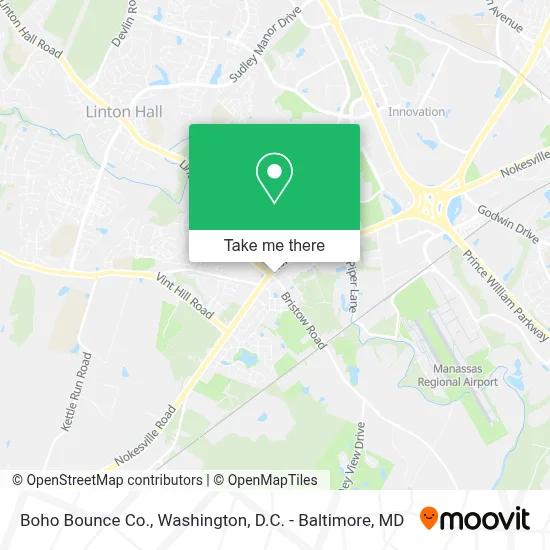 Boho Bounce Co. map