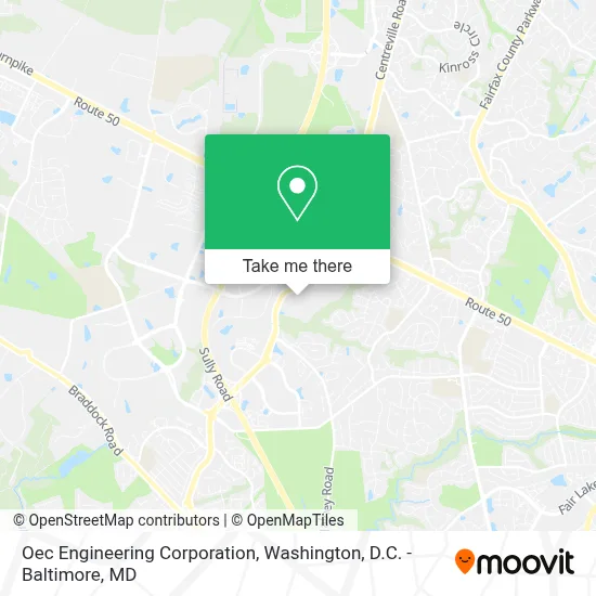 Oec Engineering Corporation map