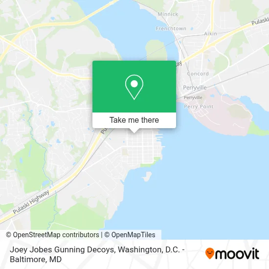 Joey Jobes Gunning Decoys map