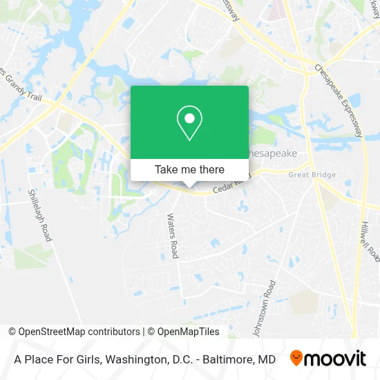 A Place For Girls map